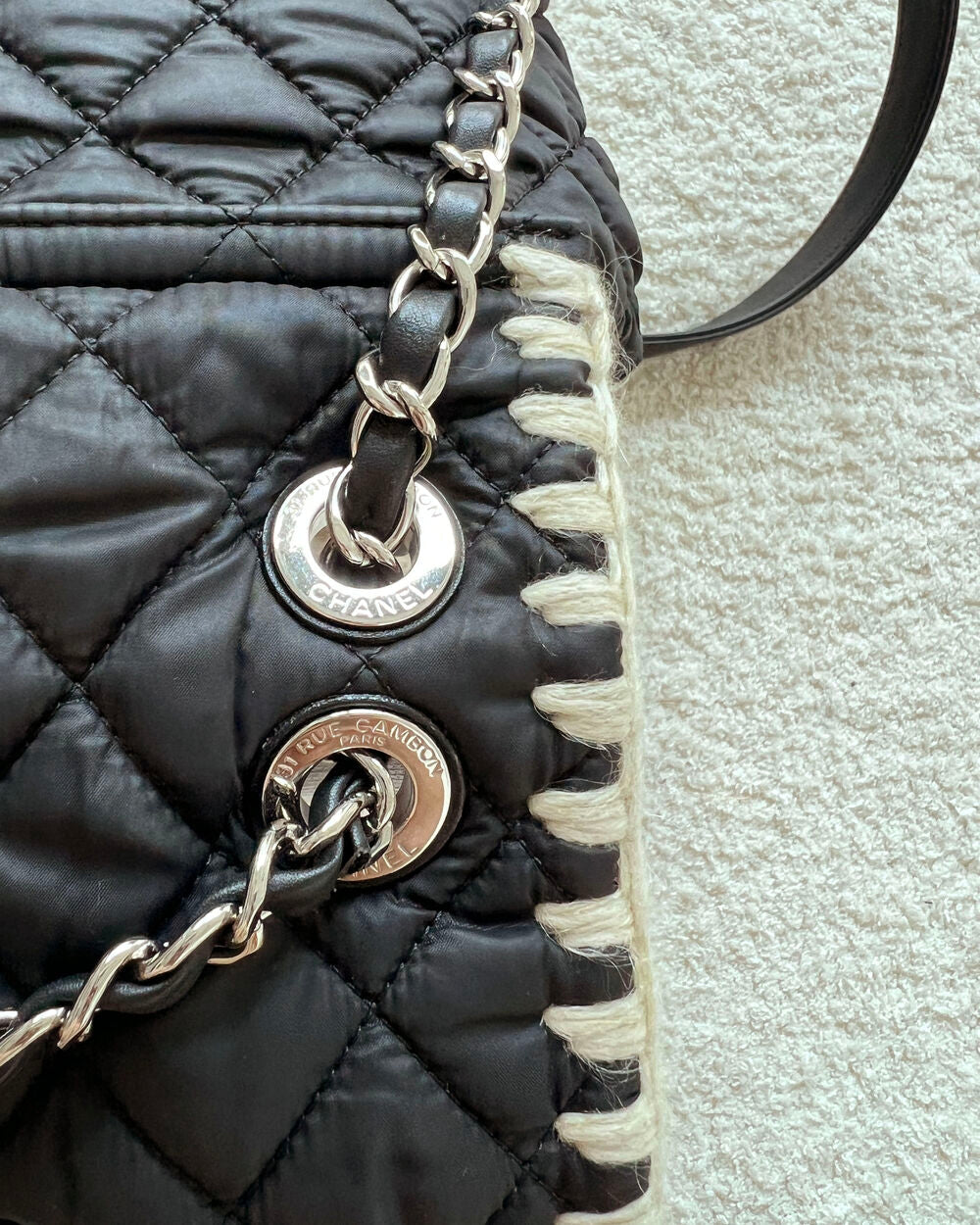 CHANEL COCO NEIGE SHEARLING BACKPACK