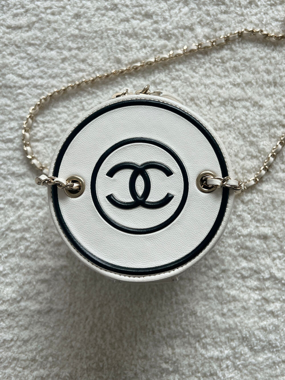 CHANEL CC LOGO VANITY CROSSBODY BAG