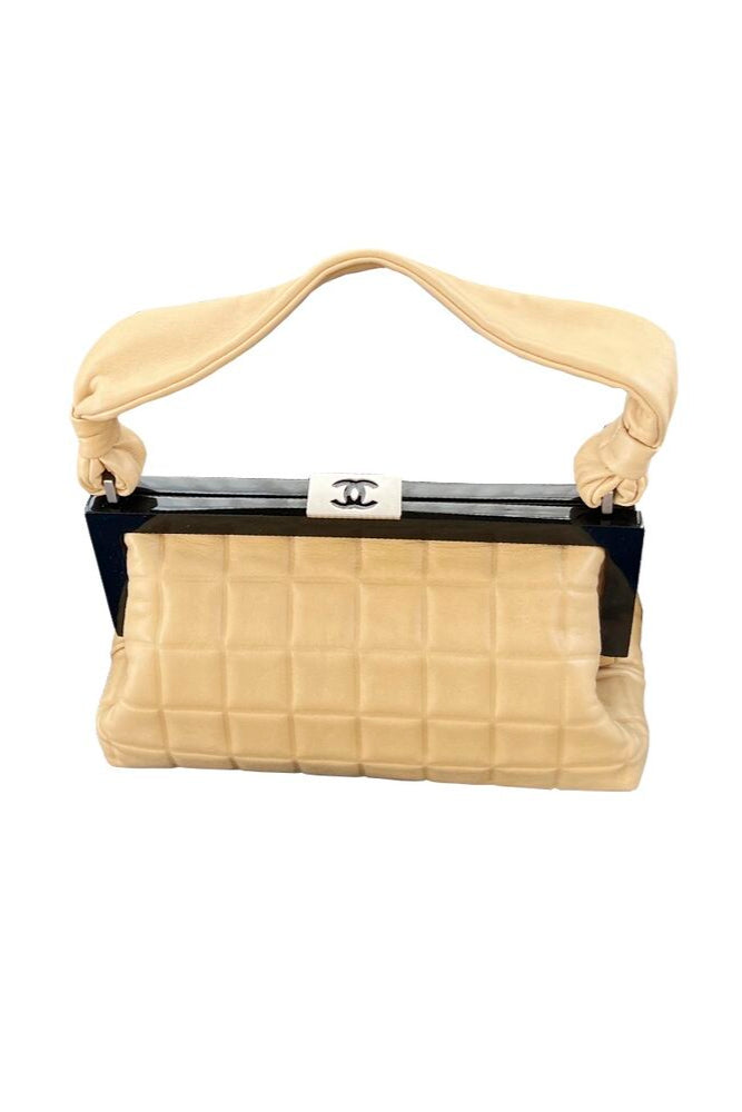 CHANEL CHOCO BAR TOTE BAG