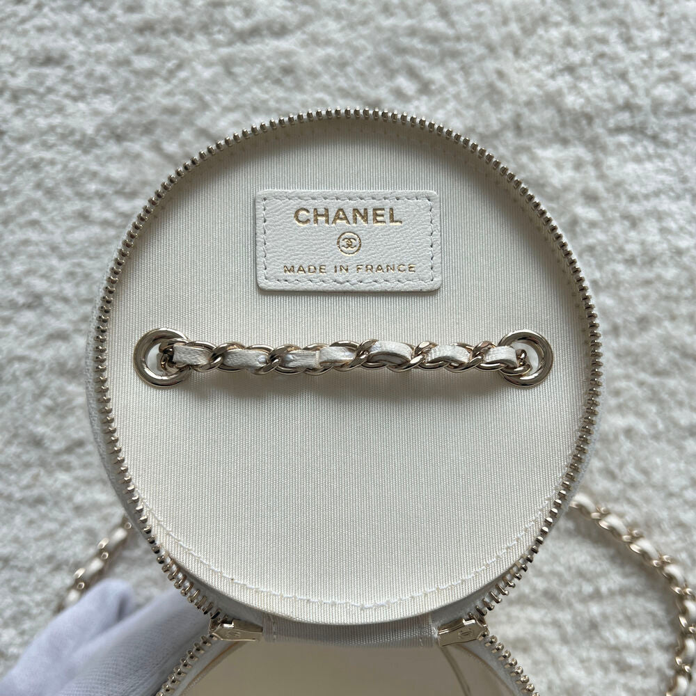 CHANEL CC LOGO VANITY CROSSBODY BAG