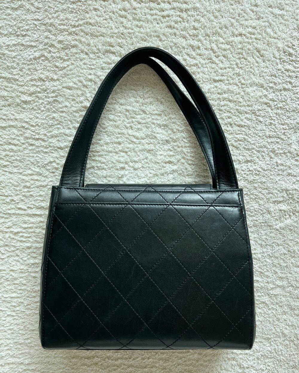 CHANEL 90'S VINTAGE TURN-LOCK KELLY BAG