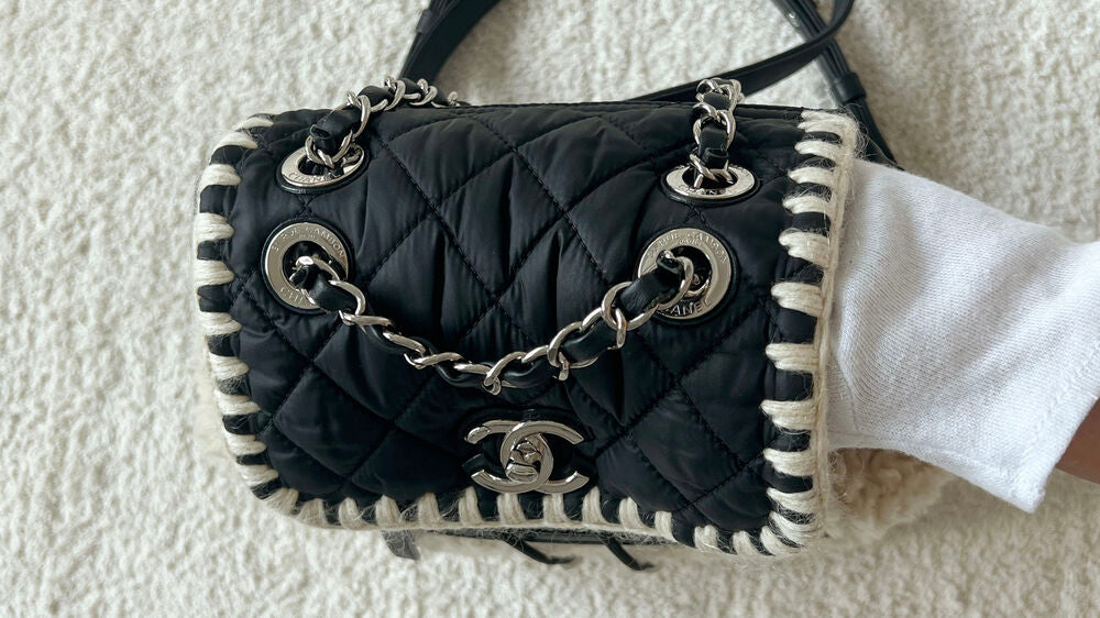 CHANEL COCO NEIGE SHEARLING BACKPACK