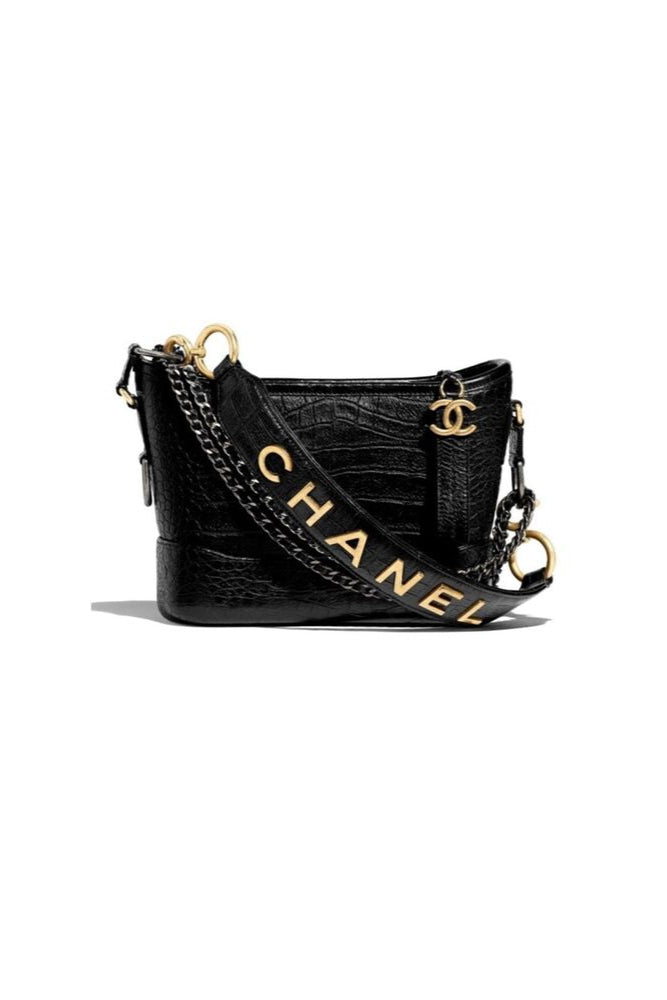 CHANEL GABRIELLE HOBO CROCODILE SMALL BAG