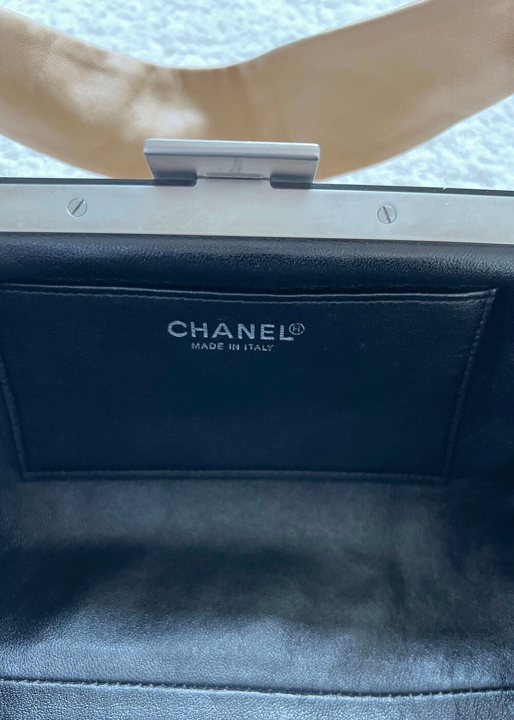 CHANEL CHOCO BAR TOTE BAG