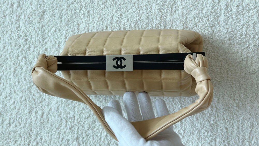 CHANEL CHOCO BAR TOTE BAG