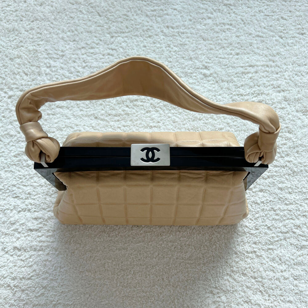 CHANEL CHOCO BAR TOTE BAG