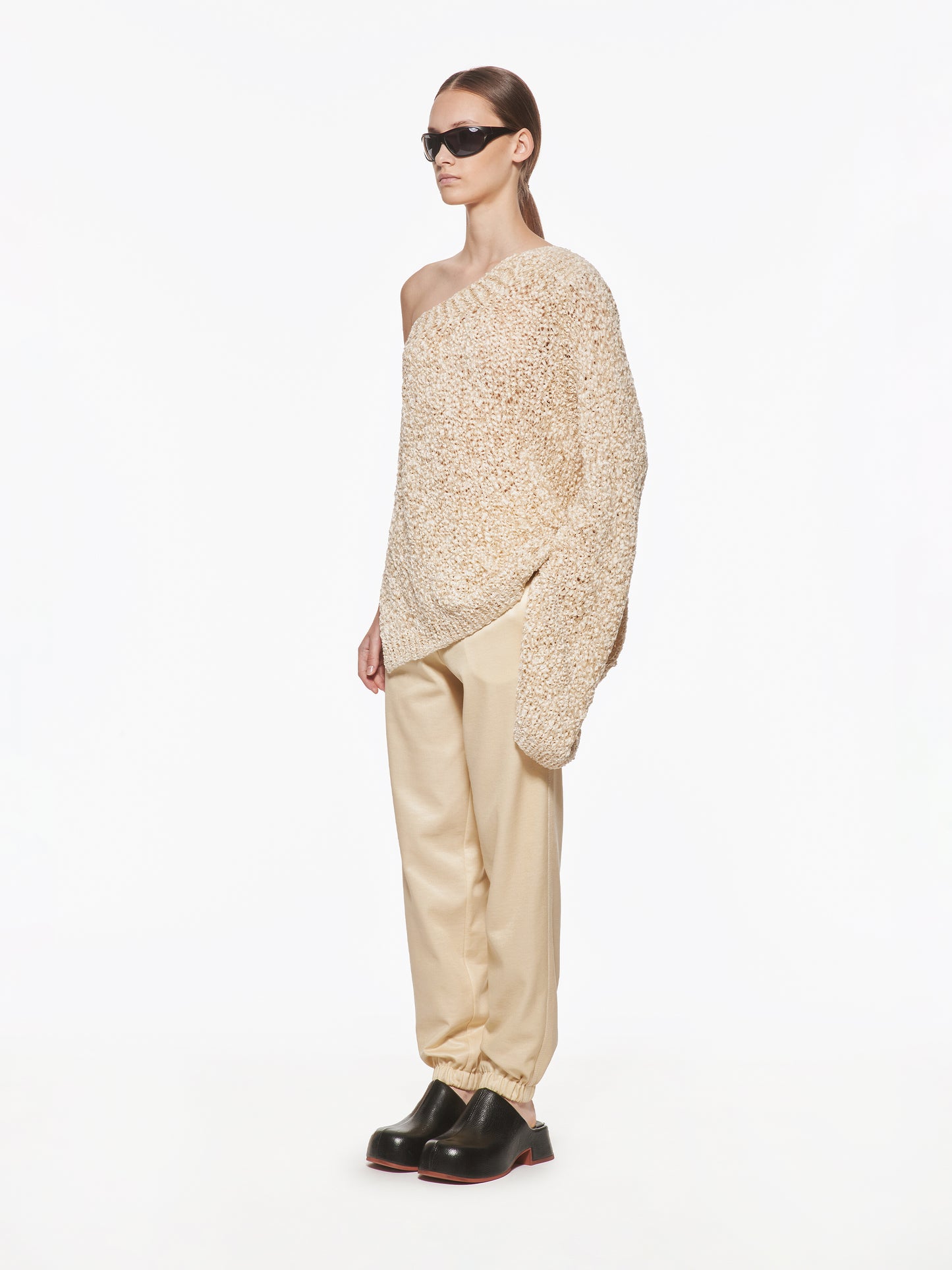 MRZ One Shoulder knitted Jumper