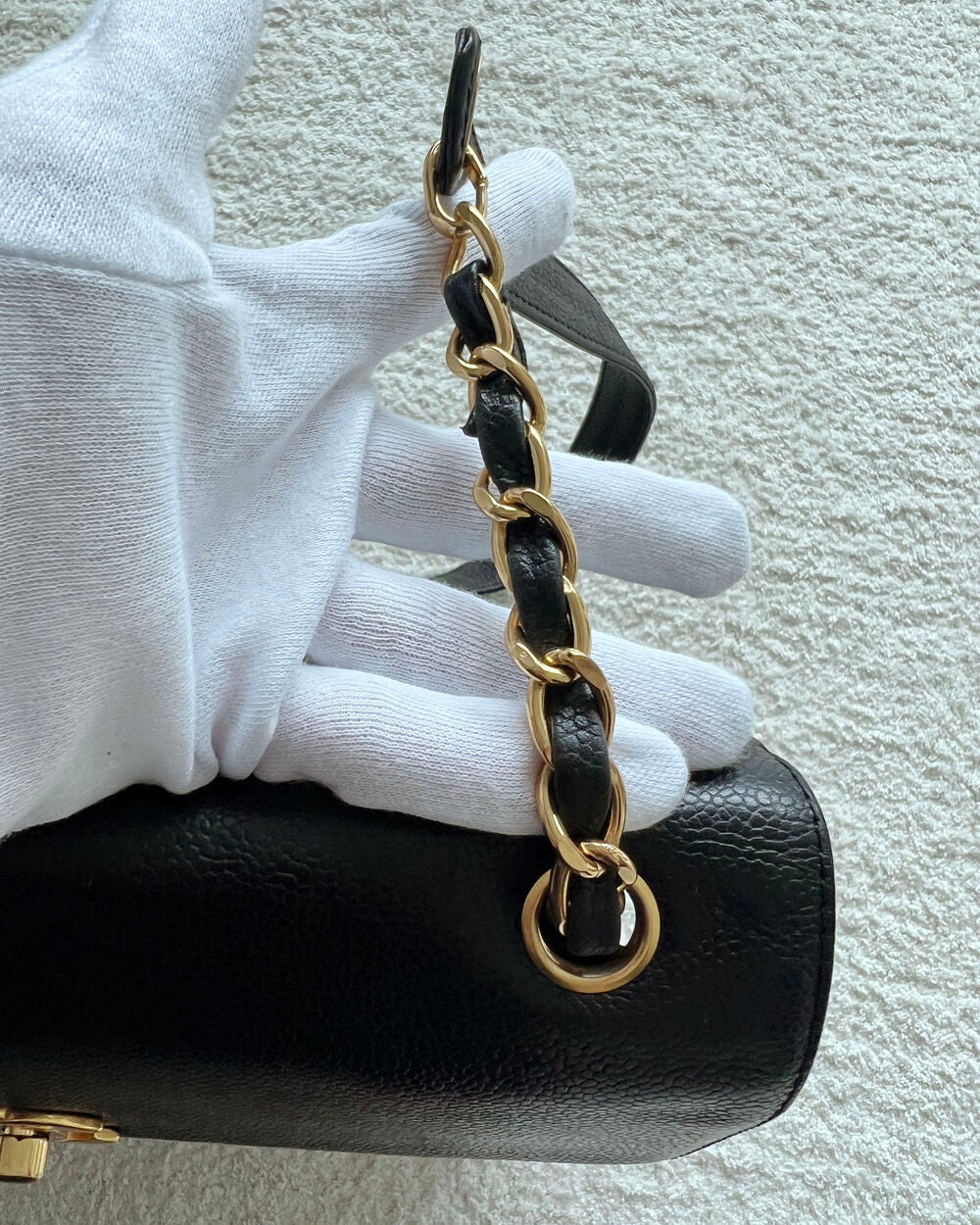 CHANEL TRIPLE COCO CHAIN SHOULDER BAG