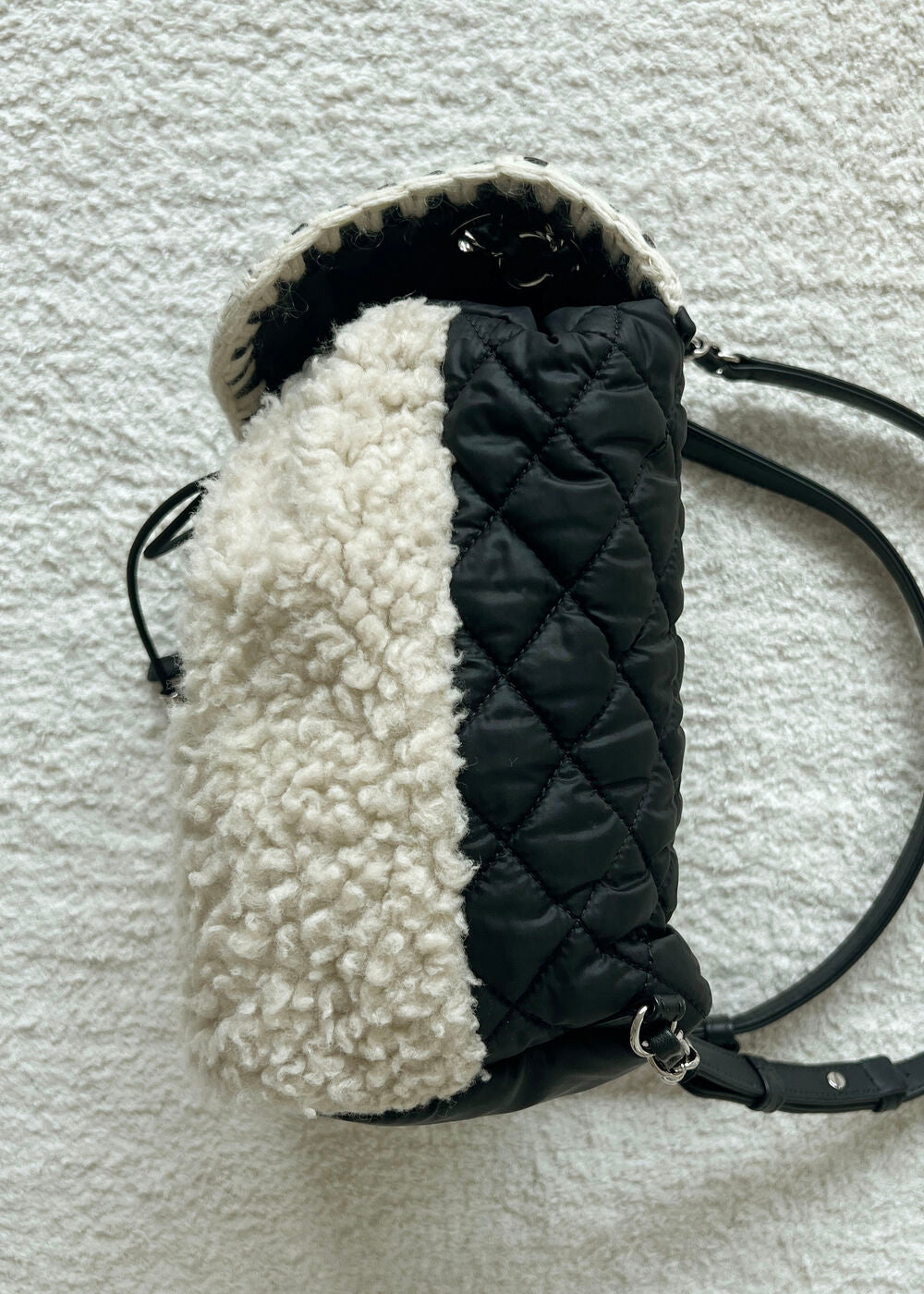 CHANEL COCO NEIGE SHEARLING BACKPACK