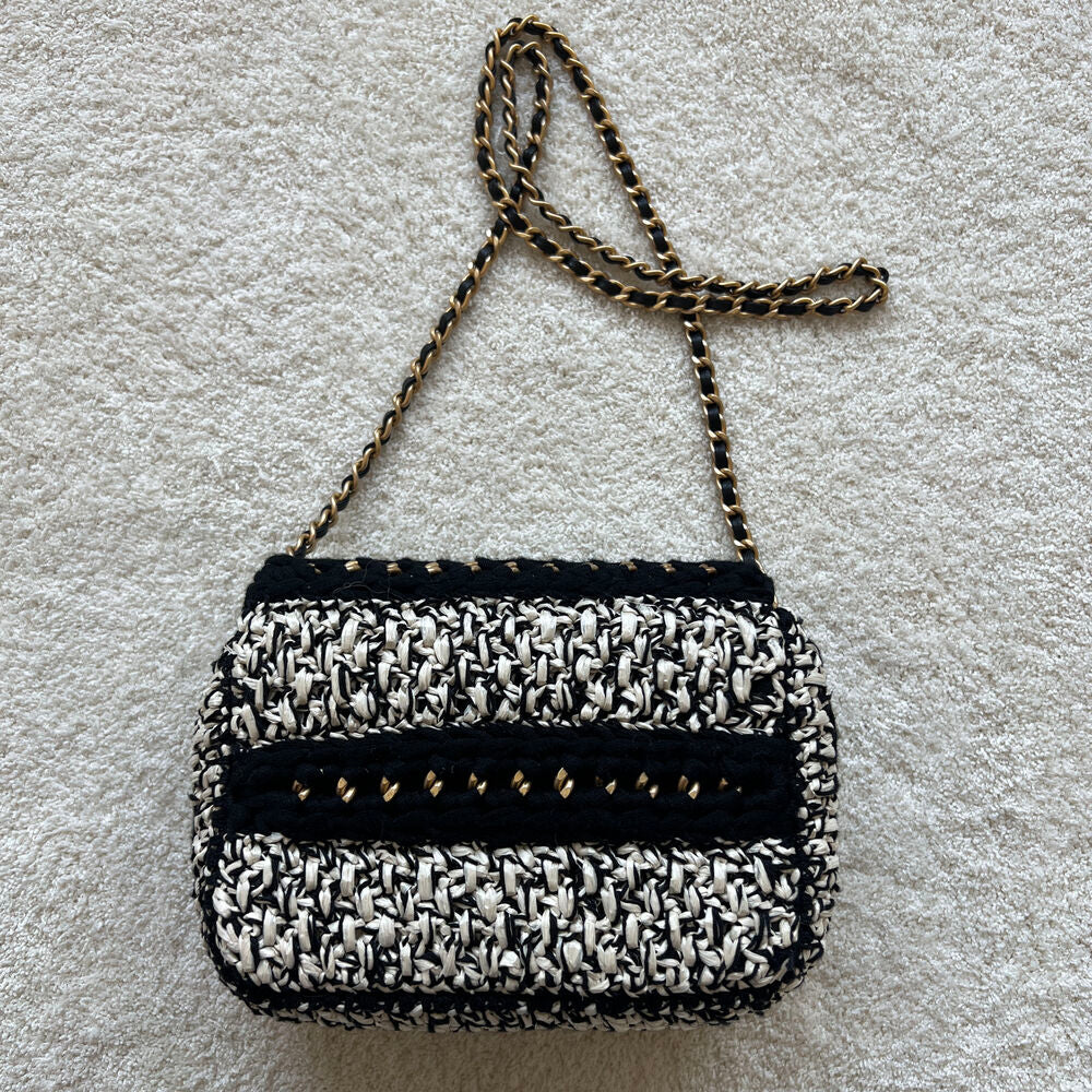 CHANEL LIMITED TWEED FLAP BAG