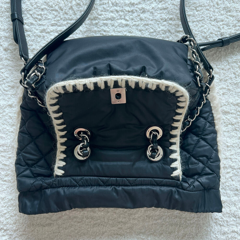 CHANEL COCO NEIGE SHEARLING BACKPACK