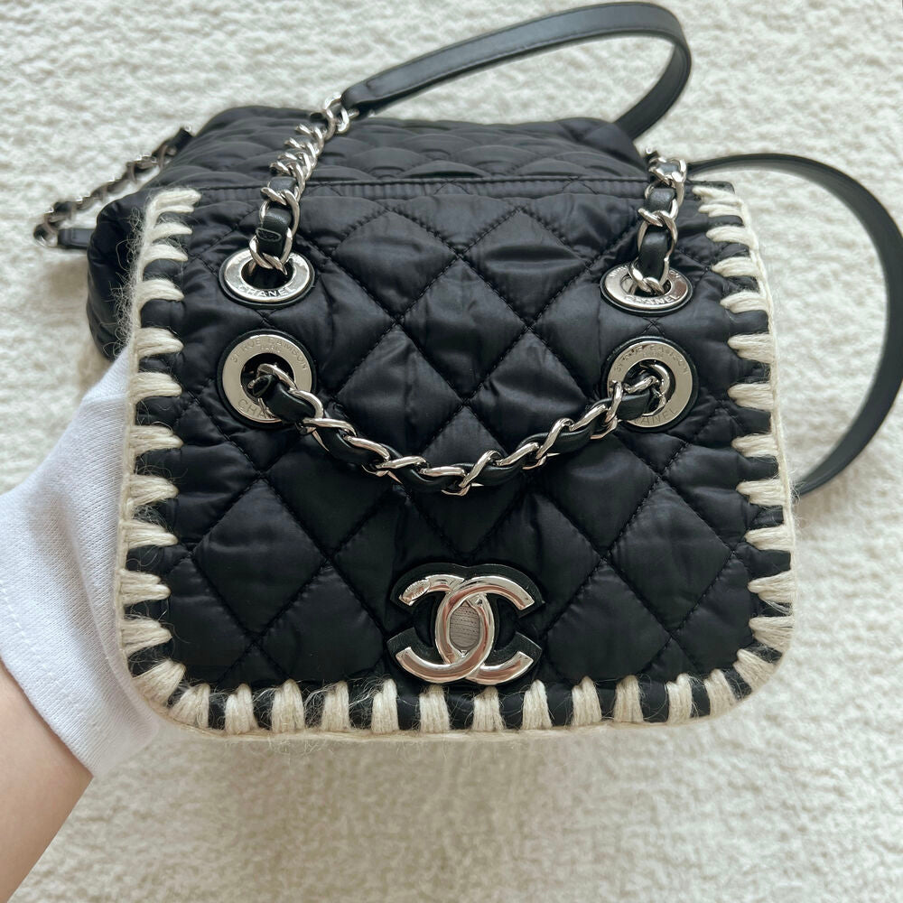 CHANEL COCO NEIGE SHEARLING BACKPACK