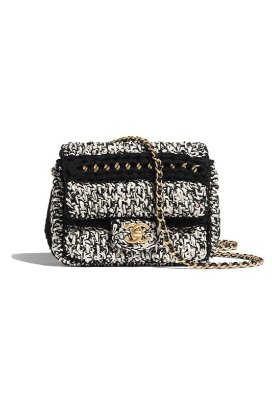 CHANEL LIMITED TWEED FLAP BAG