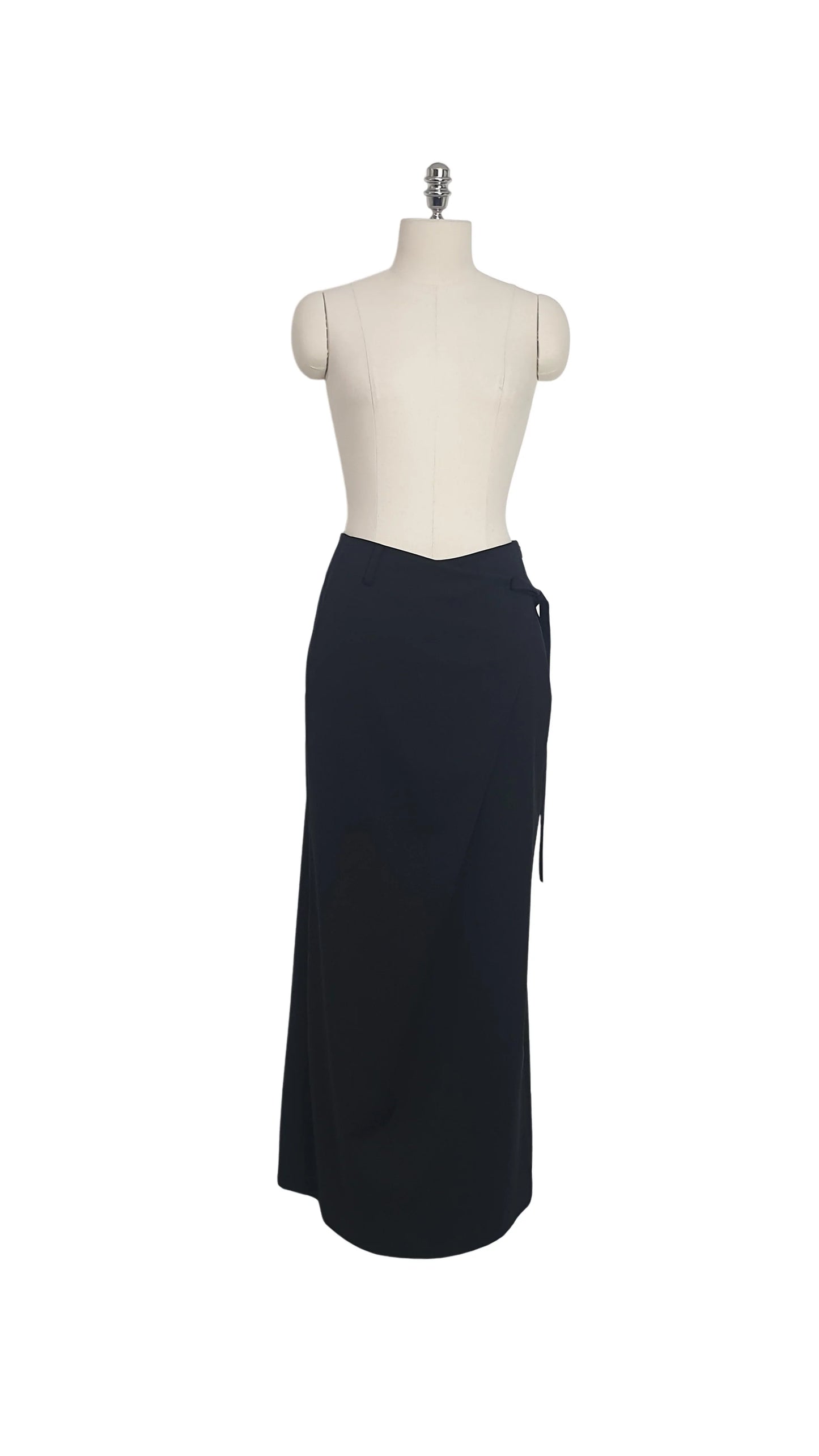 GDeL SIDE STRAP MAXI SKIRT