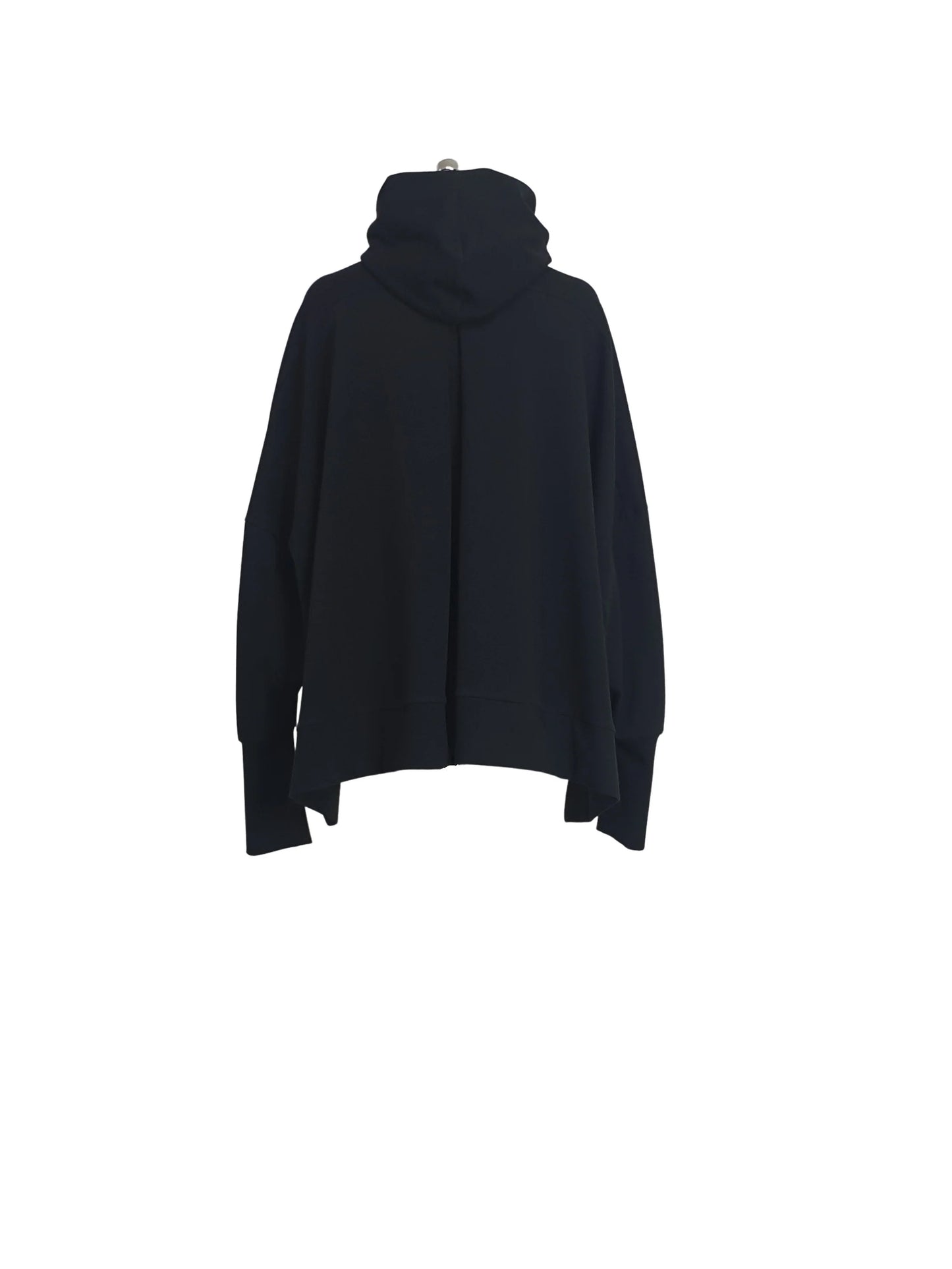 GDeL WIDE-FIT TIE HOODIE BLACK