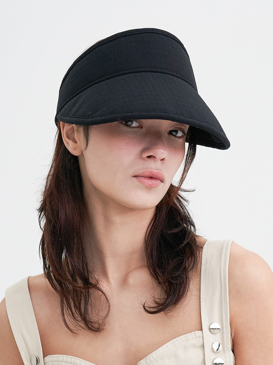 BROWN HAT HAILEY SUN VISOR