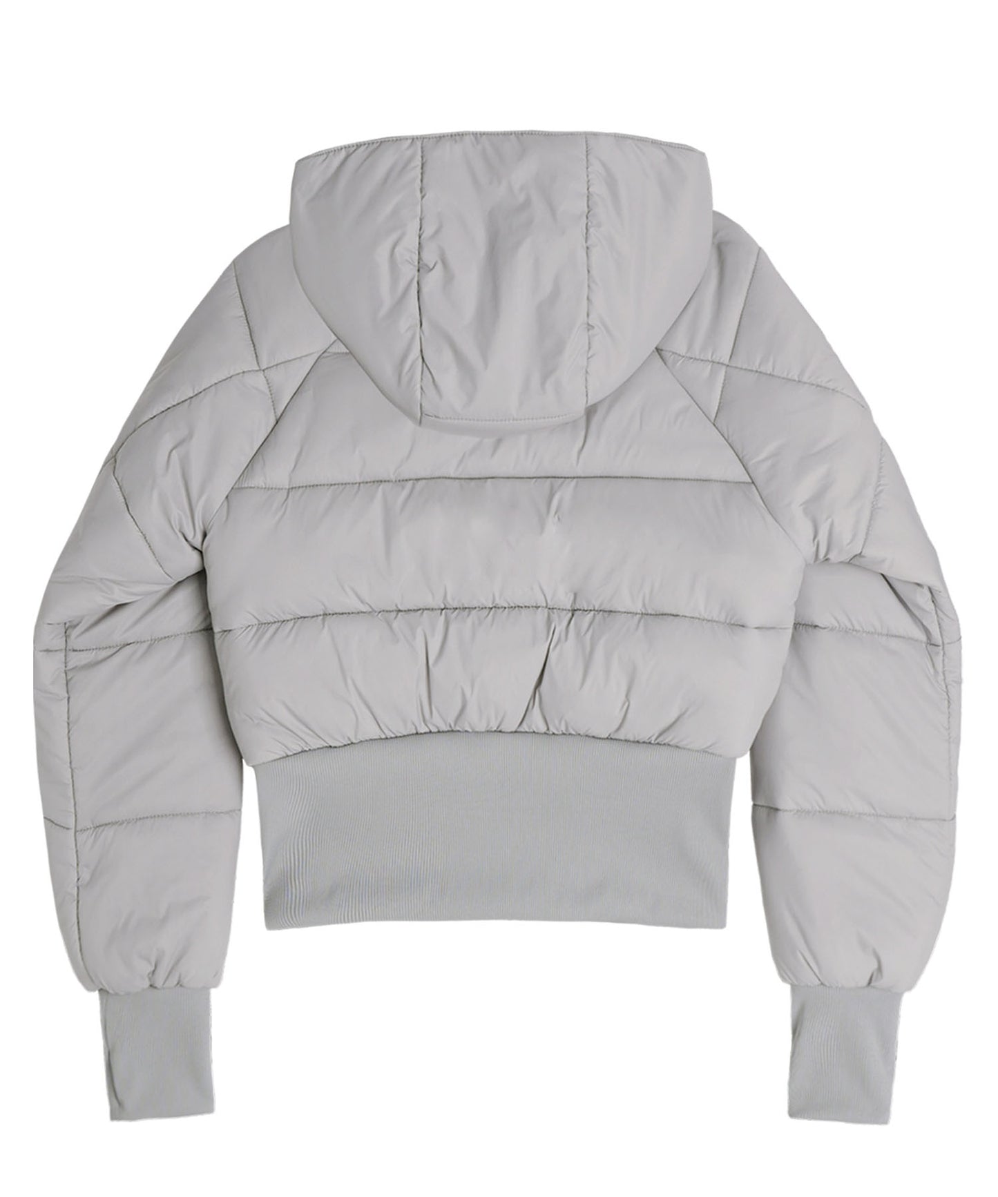 OJOS REVERSIBLE SHORT PADDED JACKET GREY