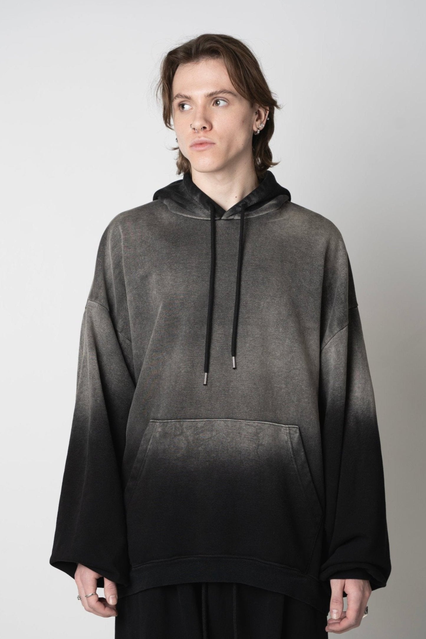 OVERSIZED GRADATION DYED HOODIE