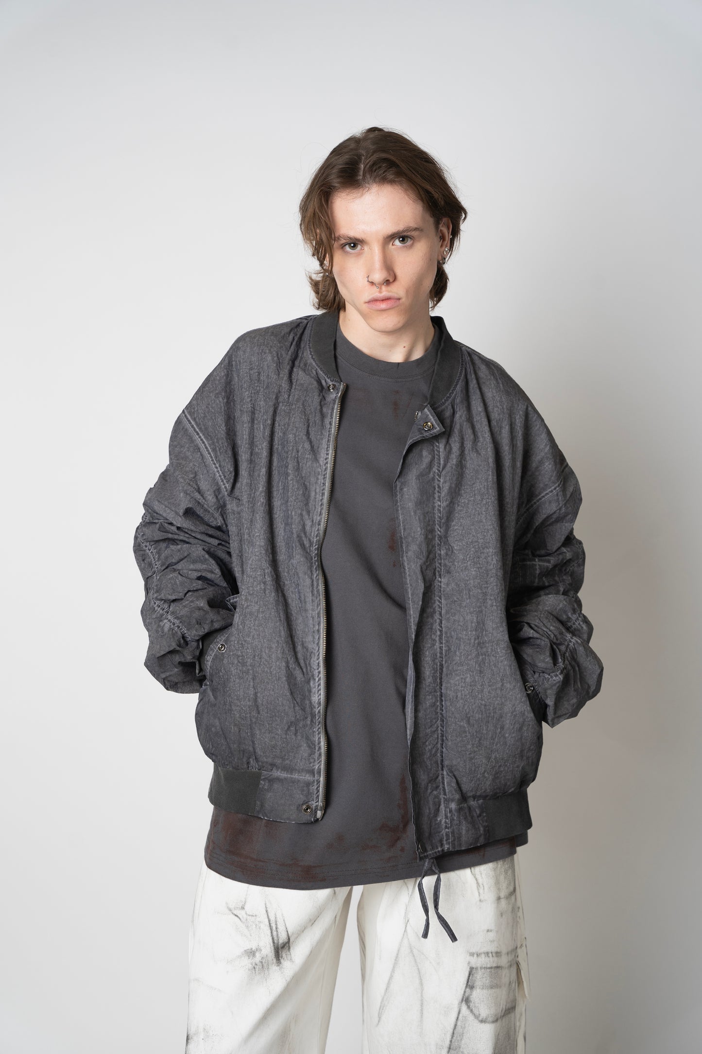 OVERSIZED LONG SLEEVE GREY