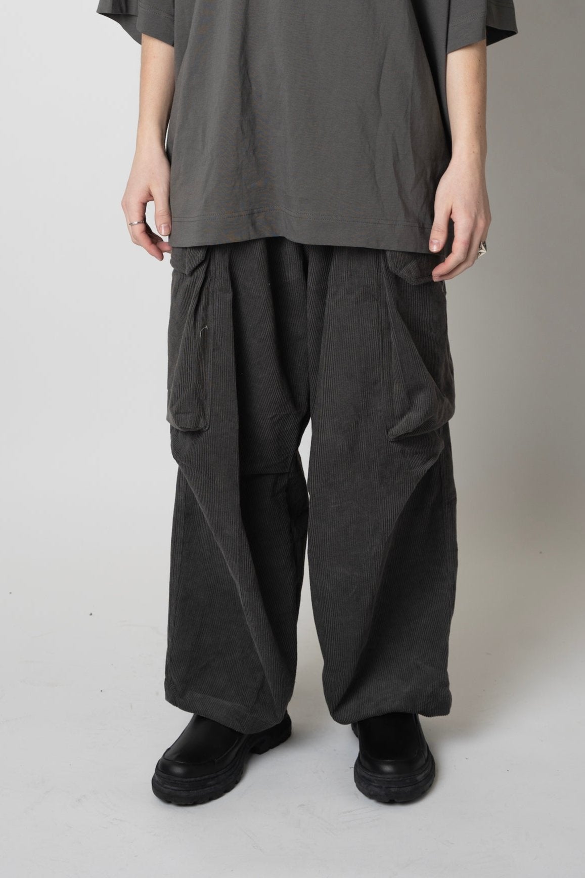 CORDUROY CARGO PANTS