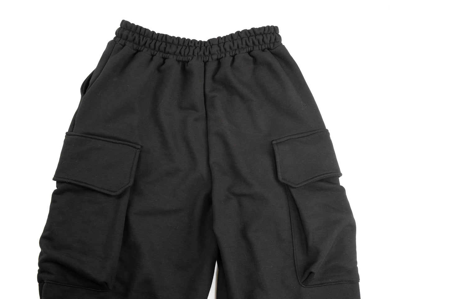 CARGO SWEAT PANTS BLACK