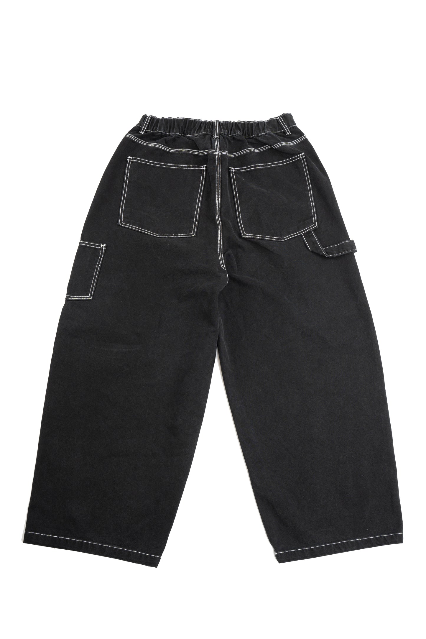 CONTRAST STITCH PANTS