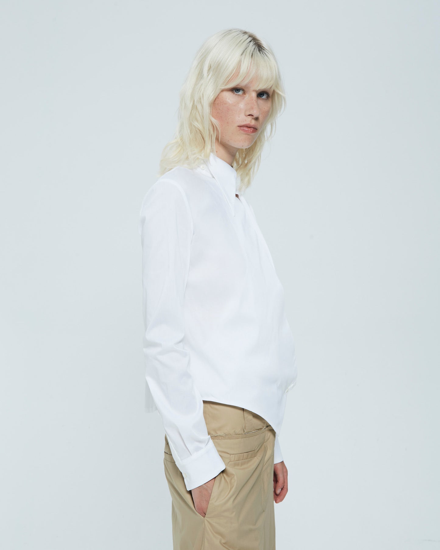 MALLONI SHIRT WITH SLIT