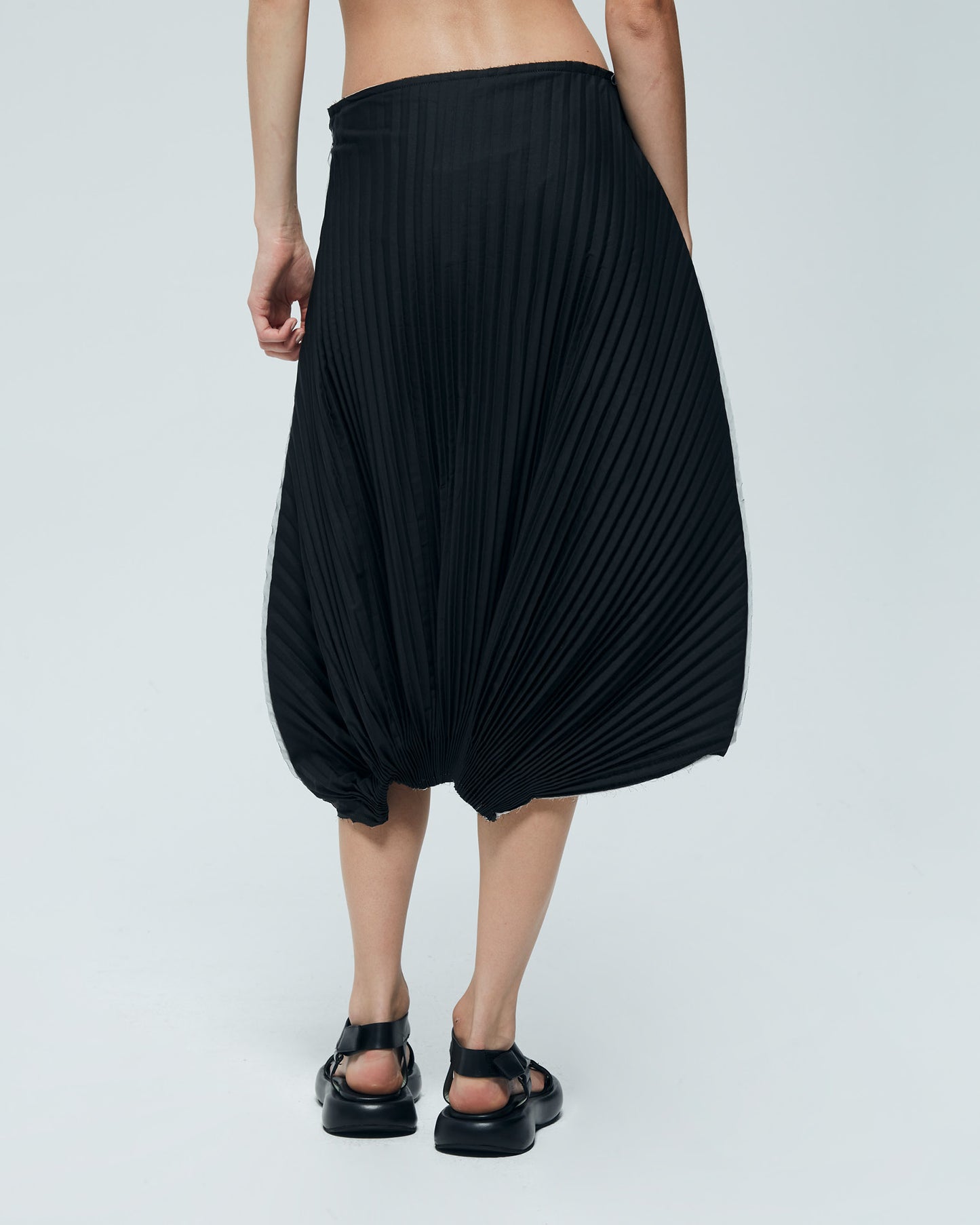 MALLONI PLEATED SKIRT