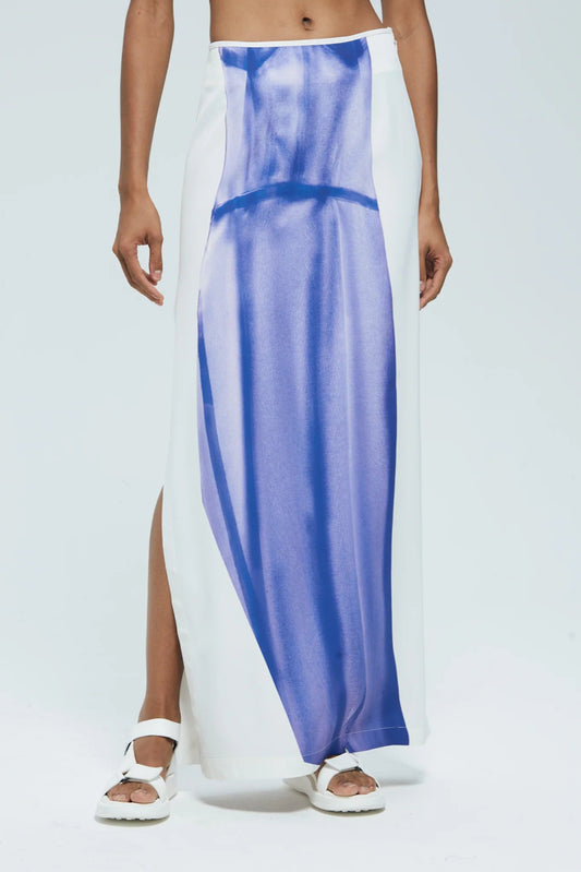 MALLONI TROMPE L'OEIL SKIRT