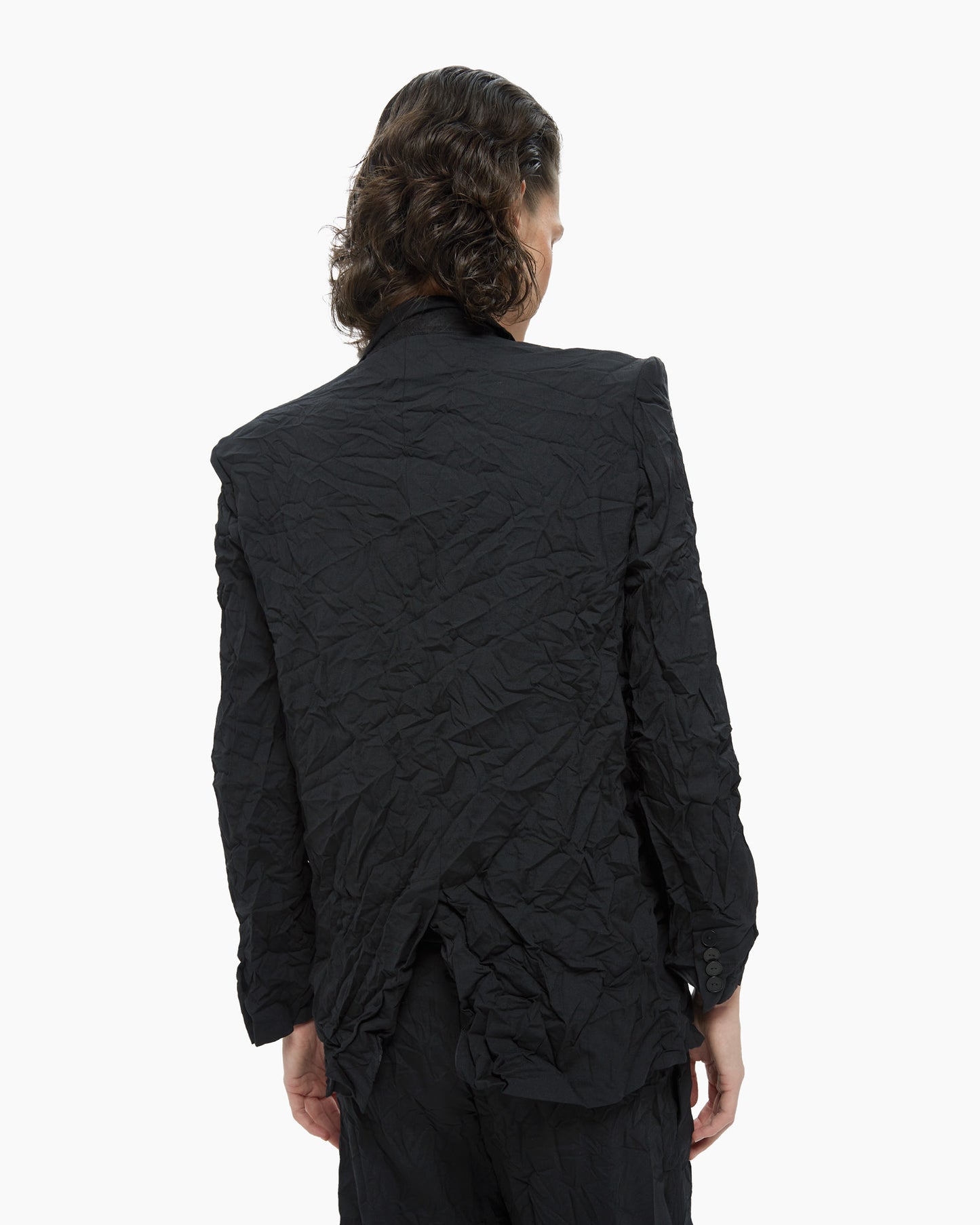 MALLONI WRINKLED EFFECT JACKET