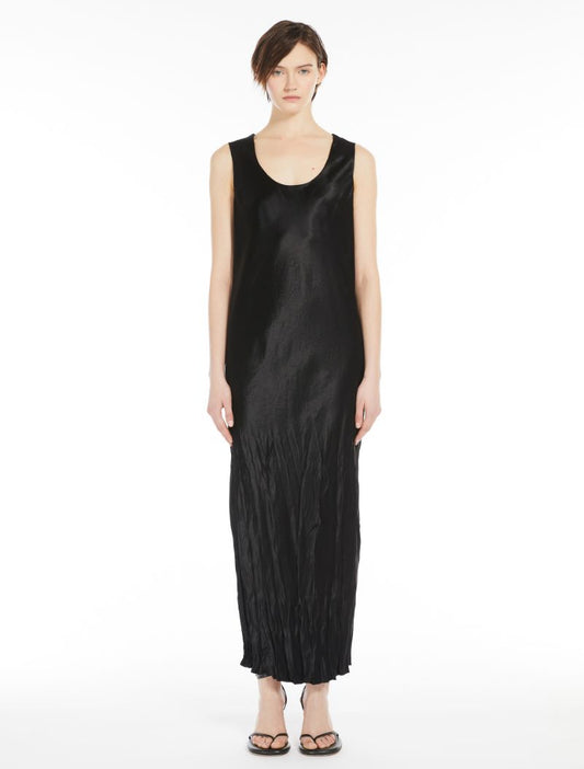 SPORTMAX CRINKLE-LOOK DRESS