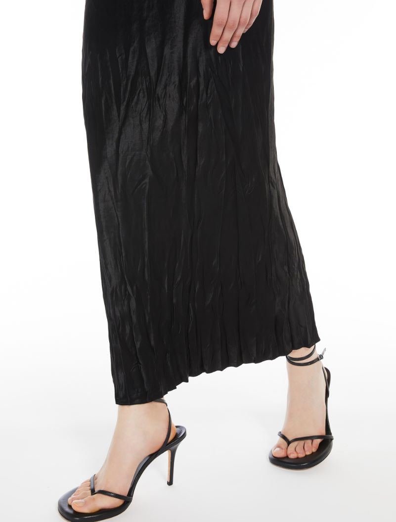 SPORTMAX CRINKLE-LOOK DRESS