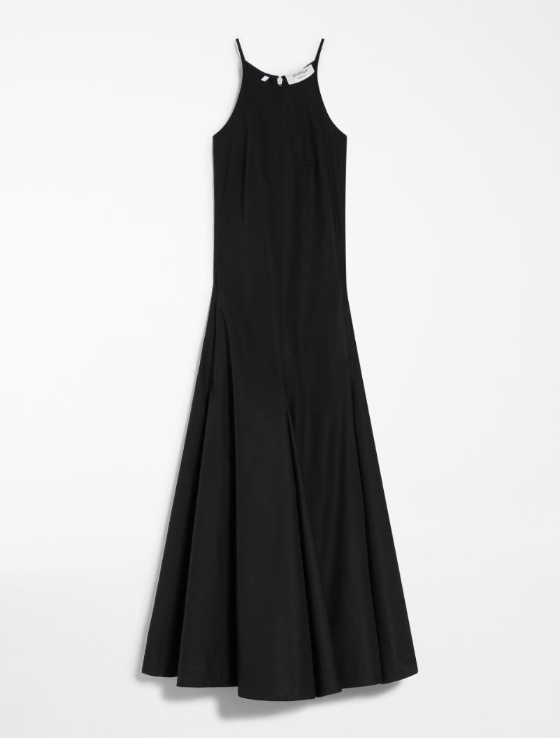 SPORTMAX LONG POPLIN DRESS