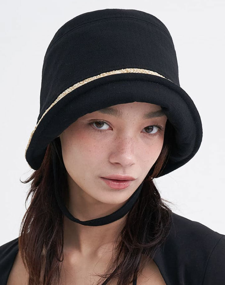 BROWN HAT ROCHA SUMMER BONNET STRAW