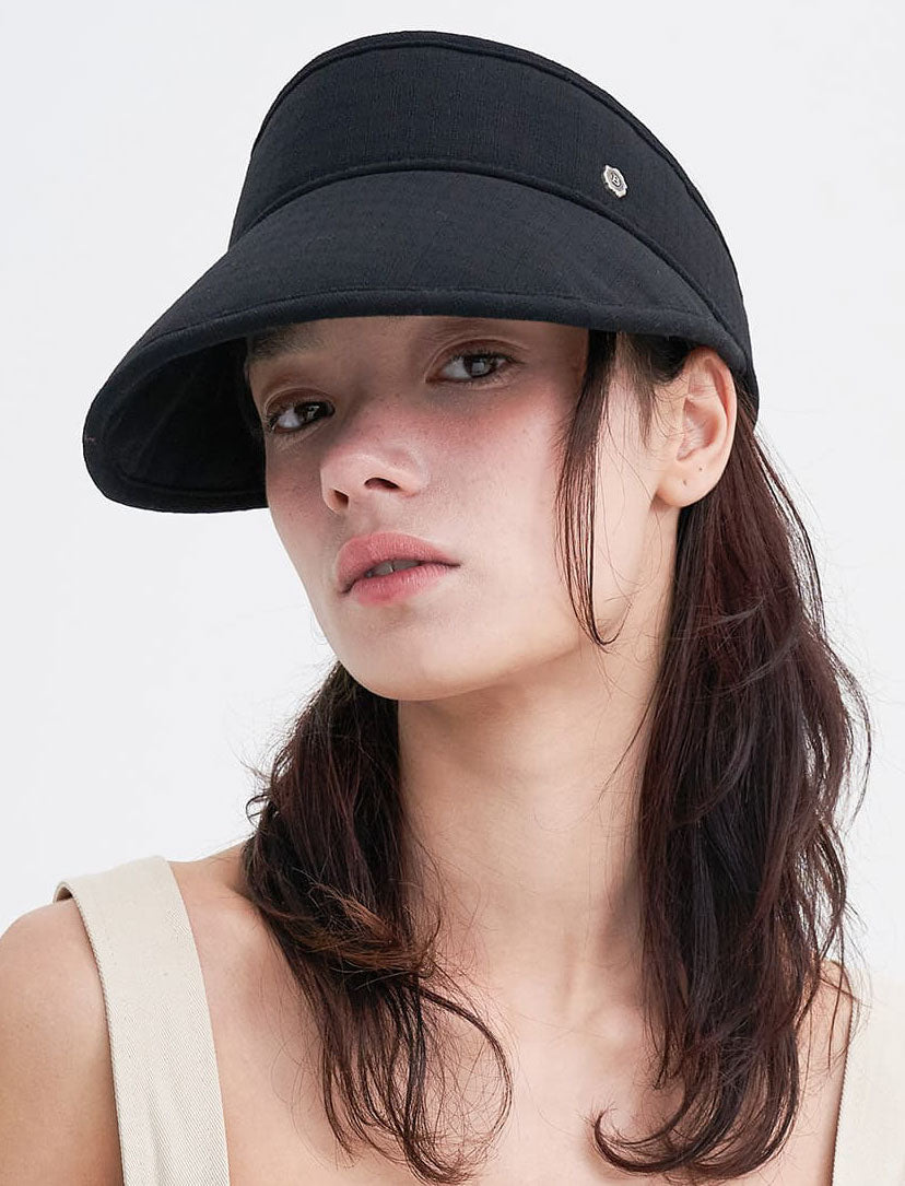 BROWN HAT HAILEY SUN VISOR