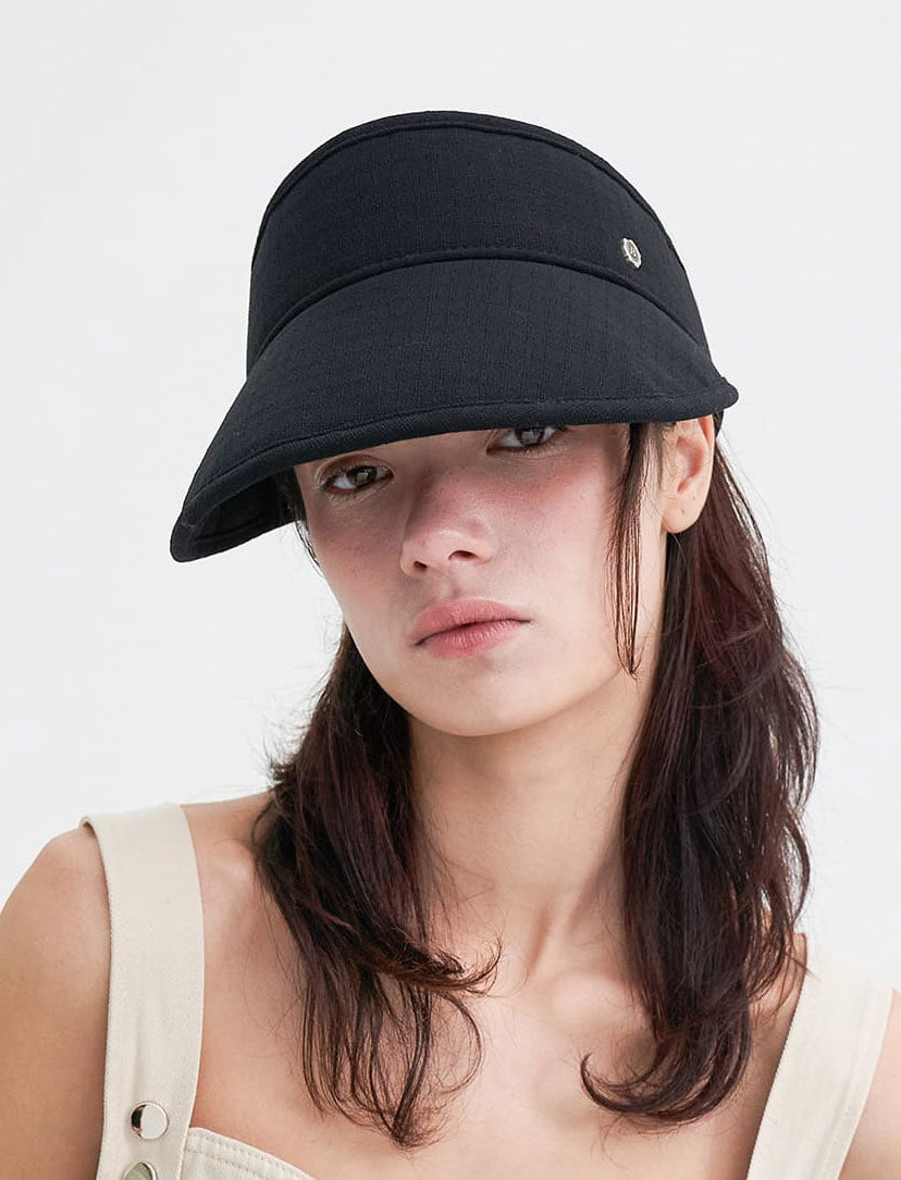 BROWN HAT HAILEY SUN VISOR