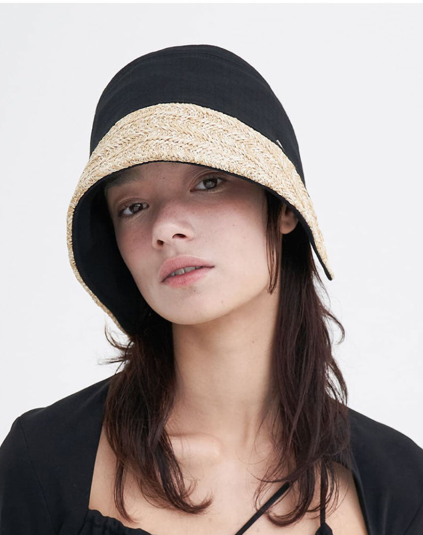 BROWN HAT ROCHA SUMMER BONNET STRAW