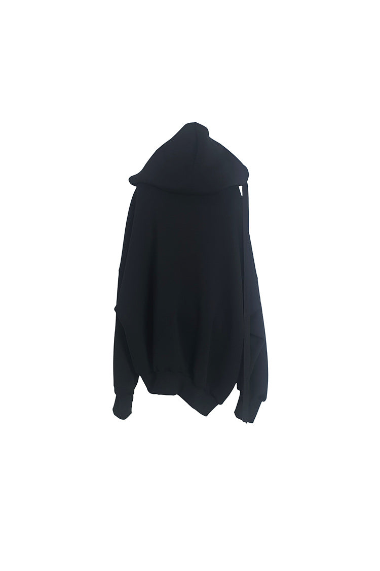 GDeL NEOPRENE EXTRA LARGE HOODIE BLACK