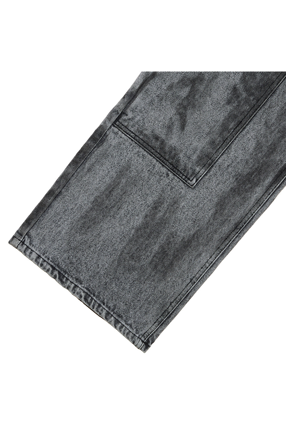 UL:KIN DIRTY WASHED CARPENTER PANTS DUSTY BLACK