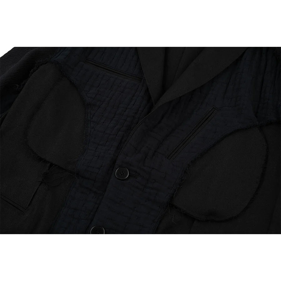 PEOPLE OF THE WORLD ORGANIC COMBI SINGLE JACKET BLACK