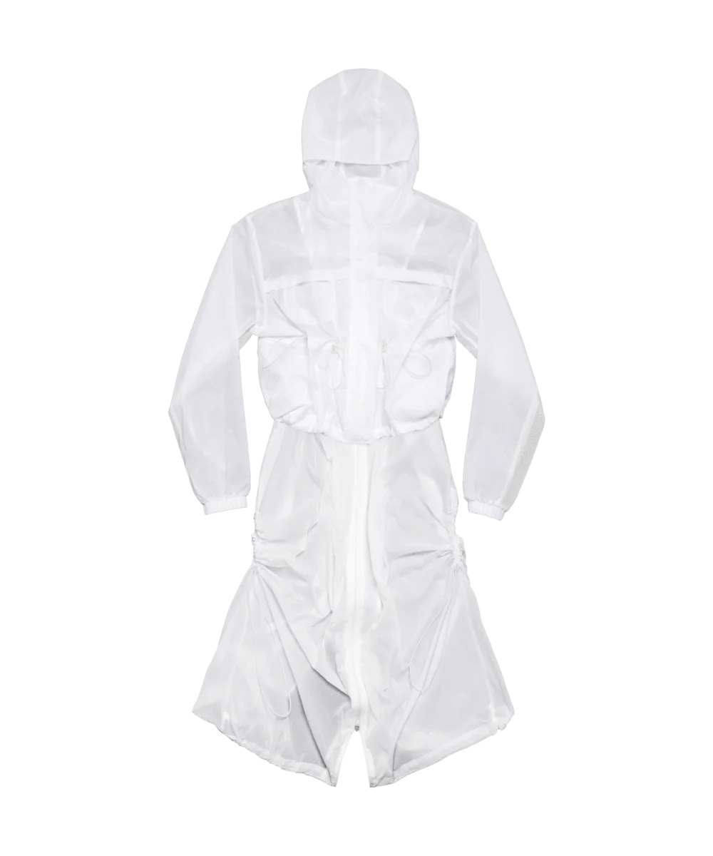 OJOS WATER REPELLENT LIGHT COAT WHITE